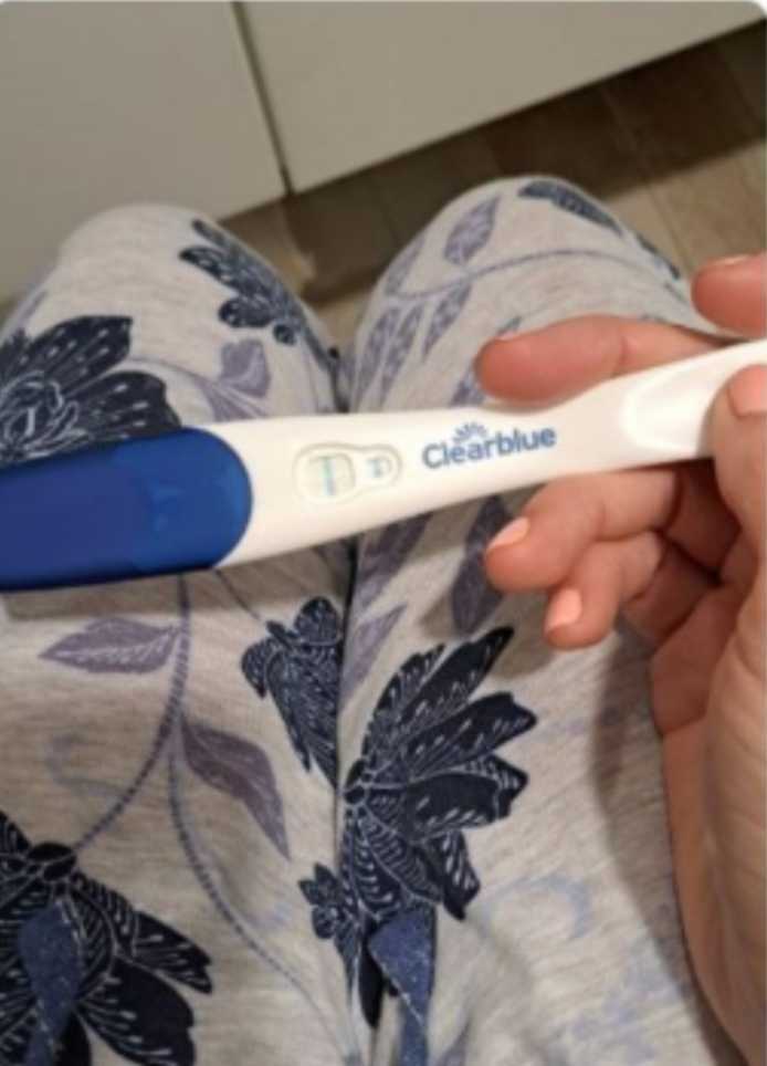 Test de embarazo positivo
